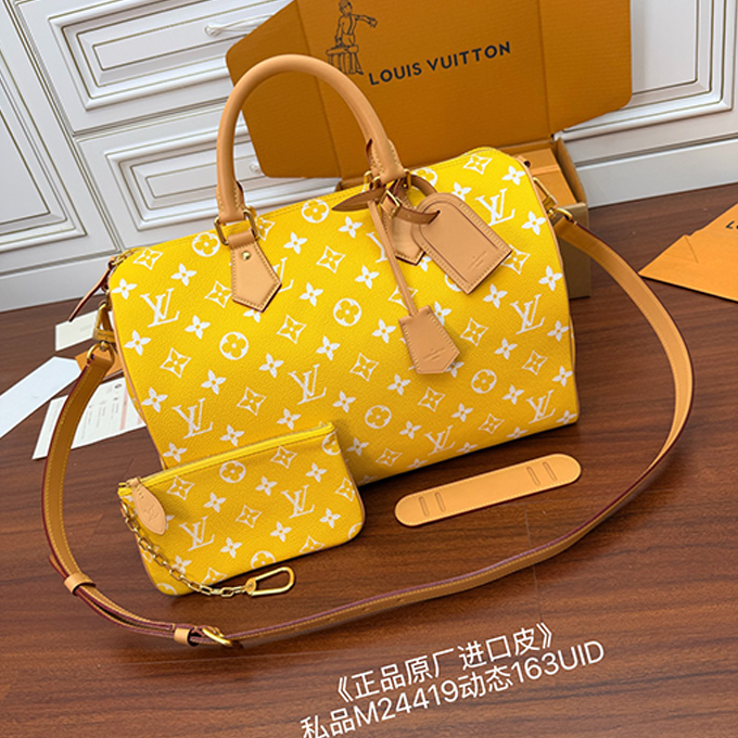 lv louis vuitton speedy p9 bandouliere 40 bag #m24419